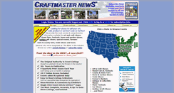 Desktop Screenshot of craftmasternews.com